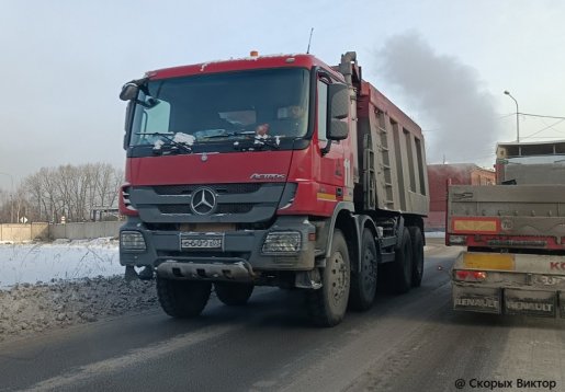 Самосвал Услуги самосвала Actros взять в аренду, заказать, цены, услуги - Воронеж