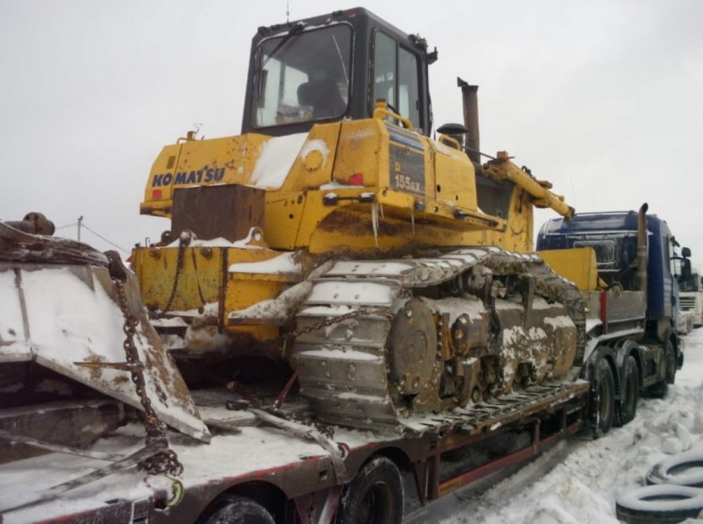 Транспортировка бульдозера Komatsu 30 тонн стоимость услуг и где заказать - Воронеж