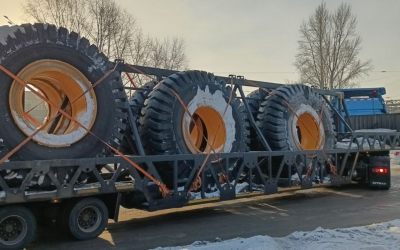 Тралы для перевозки больших грузовых колес - Павловск, заказать или взять в аренду