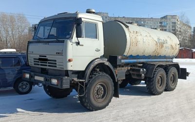 Цистерна-водовоз на базе Камаз - Нововоронеж, заказать или взять в аренду