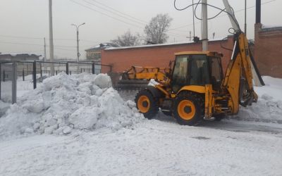 Уборка, чистка снега спецтехникой - Павловск, цены, предложения специалистов