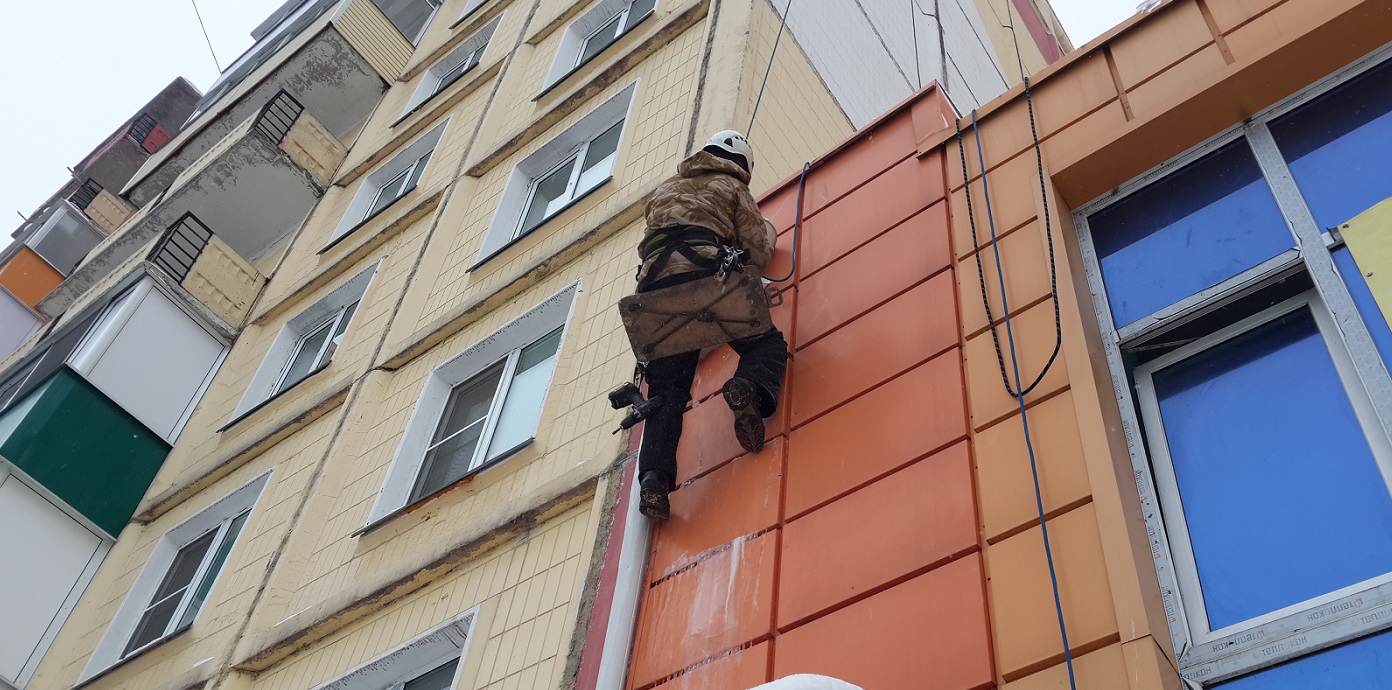Услуги промышленных альпинистов для высотных работ в Борисоглебске