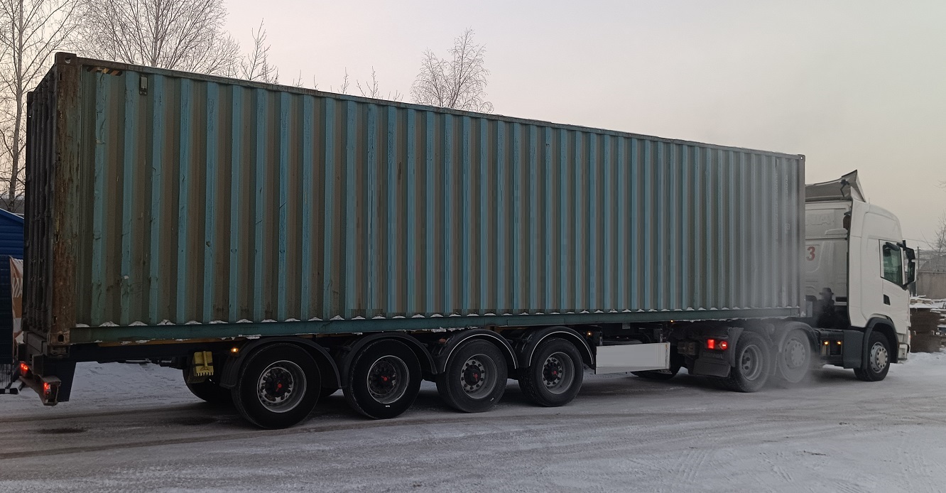 Контейнеровоз для перевозки контейнеров 20 и 40 футов в Острогожске